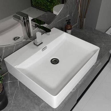 Злив для умивальнику click-clack з переливом та малою заглушкою Koller Pool, хром