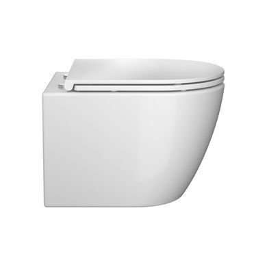 Унитаз подвесной Koller Pool ROUND Smart Tornado 3.0 с сидением Slim Soft-close RN-0490-RQ3