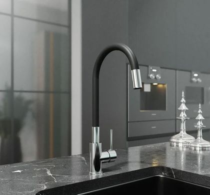 Смеситель для кухни Koller Pool Kitchen Light Pro, chrome-black 1145441121